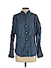 7 For All Mankind 100% Cotton Blue Long Sleeve Button-Down Shirt Size XS - photo 1