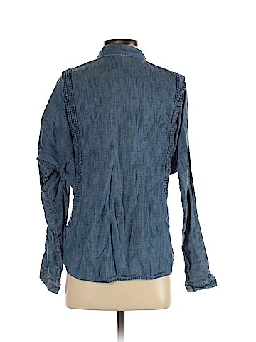 7 For All Mankind Long Sleeve Button-Down Shirt (view 2)