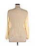 H.I.P. Happening in the Present 100% Polyester Tan Long Sleeve Blouse Size XL - photo 2