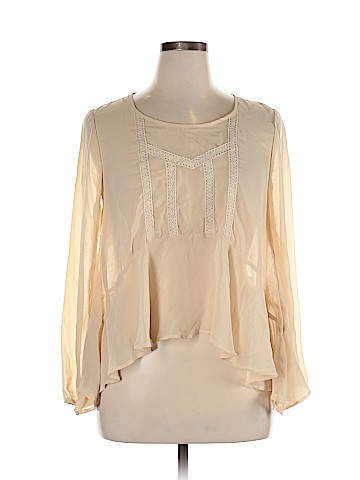 H.I.P. Happening in the Present Long Sleeve Blouse (view 1)
