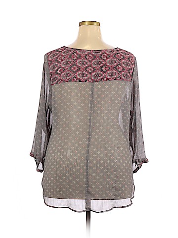 Maurices 3/4 Sleeve Blouse (view 2)