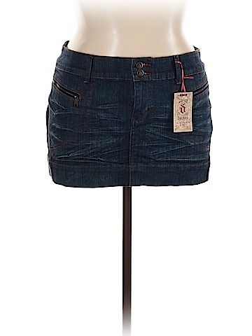 Decree Denim Skirt (view 1)