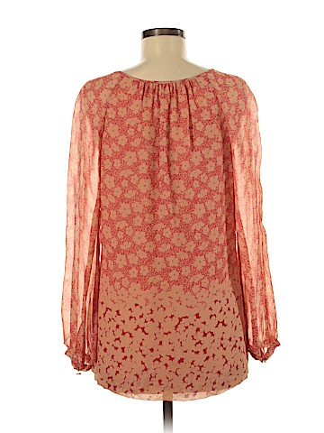 Tory Burch Long Sleeve Silk Top (view 2)