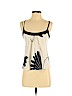Trina Turk Ivory Sleeveless Blouse Size S - photo 2