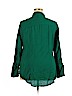 DressBarn Green Long Sleeve Blouse Size 2X - photo 2