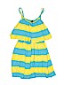 Ralph by Ralph Lauren Stripes Blue Dress Size 8 - 10 - photo 2
