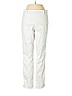 H&M White Casual Pants Size 6 - photo 1