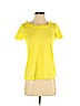 Talbots 100% Pima Cotton Yellow Short Sleeve Top Size P (petite) - photo 1