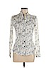 H&M White Long Sleeve Button-Down Shirt Size 6 - photo 1