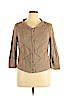 New York & Company Tan Cardigan Size XL - photo 1