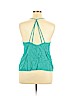 Xhilaration 100% Rayon Teal Sleeveless Blouse Size XL - photo 2