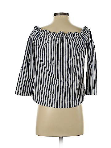 Madewell 3/4 Sleeve Blouse (view 2)