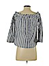 Madewell Blue 3/4 Sleeve Blouse Size XS - photo 2