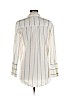 H&M 100% Cotton White Long Sleeve Button-Down Shirt Size 6 - photo 2