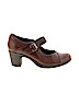 Earth Origins Brown Heels Size 8 1/2 - photo 1