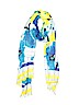 Unbranded Print Blue Scarf One size - photo 1