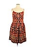 Lauren by Ralph Lauren 100% Silk Red Casual Dress Size 14 - photo 1