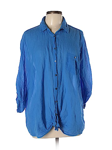 Aerie Long Sleeve Button-Down Shirt (view 1)