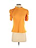 Aqua Orange Short Sleeve Top Size XS - photo 1