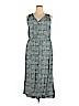 Old Navy 100% Rayon Teal Casual Dress Size XXL - photo 1
