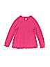 Old Navy 100% Cotton Solid Pink Pullover Sweater Size 3T - photo 1