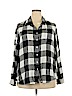 True Craft 100% Cotton Gray Long Sleeve Button-Down Shirt Size 2X - photo 1