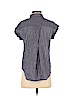 Lucky Brand Blue Short Sleeve Button-Down Shirt Size S - photo 2