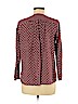 Ann Taylor LOFT 100% Rayon Burgundy Long Sleeve Blouse Size M (petite) - photo 2