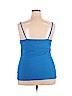 O Oscar De La Renta Blue Tank Top Size XXL - photo 2