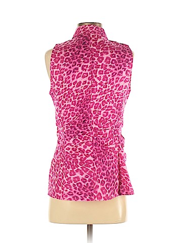 Lafayette 148 New York Sleeveless Button-Down Shirt (view 2)