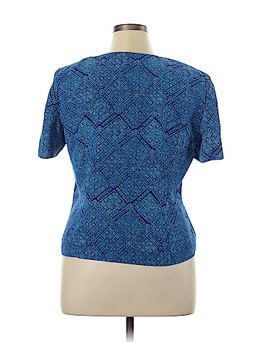 Leslie Fay Short Sleeve Blouse (view 2)