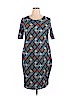Lularoe Blue Casual Dress Size 3X - photo 1