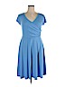 Assorted Brands Blue Casual Dress Size XL - photo 1