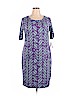 Lularoe Purple Casual Dress Size 3X - photo 1
