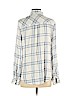 Rails 100% Rayon White Long Sleeve Button-Down Shirt Size S - photo 2