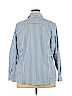 Foxcroft 100% Cotton Blue Long Sleeve Button-Down Shirt Size XXL - photo 2