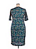 Lularoe Teal Casual Dress Size 3X - photo 2