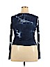Self Esteem Blue Long Sleeve Top Size XL - photo 2