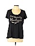 Torrid 100% Cotton Black Short Sleeve T-Shirt Size Lg Plus (0) - photo 1