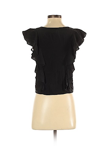 Madison Marcus Short Sleeve Silk Top (view 2)