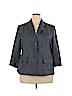 Alfred Dunner 100% Polyester Blue Blazer Size 18 - photo 1