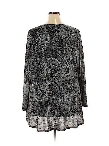 Susan Graver Long Sleeve Top (view 2)