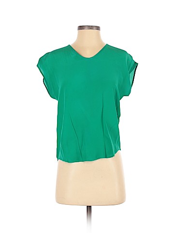 Assorted Brands Short Sleeve Silk Top (view 1)