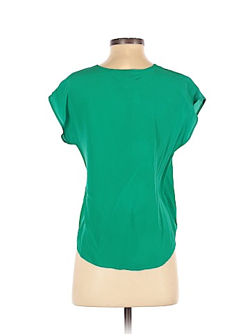 Assorted Brands Short Sleeve Silk Top (view 2)