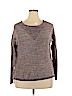 Knox Rose Purple Pullover Sweater Size XXL - photo 1