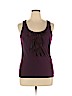 Ann Taylor Purple Sleeveless Top Size XL - photo 1