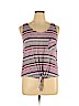 Ann Taylor LOFT Outlet Purple Sleeveless Top Size XL - photo 1