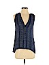 Joie 100% Silk Blue Sleeveless Silk Top Size XXS - photo 1
