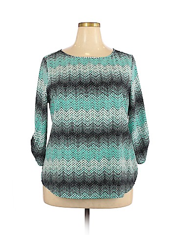 Croft & Barrow 3/4 Sleeve Blouse (view 1)