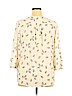 Maurices 100% Polyester Ivory 3/4 Sleeve Blouse Size XL - photo 2